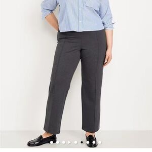 High Waist Pintuck Pants